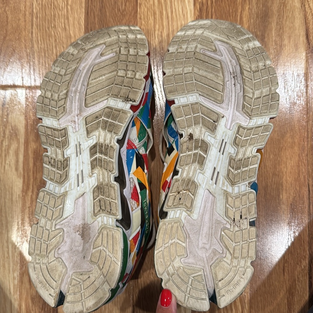 TOKYO 2020 Olympic Men's Shoes ASICS GEL-QUANTUM 360 used size 9 euro 42.5 - Picture 4 of 4